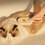 🐾 Spazzola Elettrica 3-in-1 per Cani e Gatti – Pulizia, Vapore e Massaggio