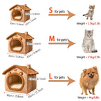 Casetta per Animali Domestici – Cuccia Sofa Lavabile per Gatti e Cani di Taglia Piccola