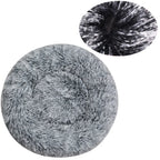 🛏️ Cuccia Rotonda Invernale per Cani e Gatti – Letto Morbido Lavabile in Peluche