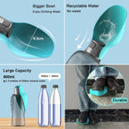 Portable Dog Water Bottle For Small Large Dogs Outdoor Walking Puppy Drinking Bowl Cat Drinker Labrodor Yorkshire Pet Supplies
