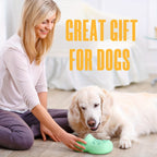 Interactive Squeaky Dog Toy for Aggressive Chewers - Durable Rubber Slippers-Shaped Chew Toy with "I Love You" Design, Teeth Cleaning & Training, Indoor/Outdoor Play for Small, Medium, Large Dogs & Puppies, Dog Toys for Teeth