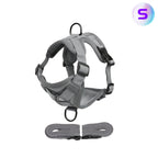 Vest-style pet harness, cat leash and collar set, soft walking leash for cats, anti-escape adjustable cat leash, reflective vest jacket, breathable kitten harness suit, easy to wear, suitable for outdoor walks