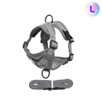 Vest-style pet harness, cat leash and collar set, soft walking leash for cats, anti-escape adjustable cat leash, reflective vest jacket, breathable kitten harness suit, easy to wear, suitable for outdoor walks