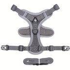 Vest-style pet harness, cat leash and collar set, soft walking leash for cats, anti-escape adjustable cat leash, reflective vest jacket, breathable kitten harness suit, easy to wear, suitable for outdoor walks