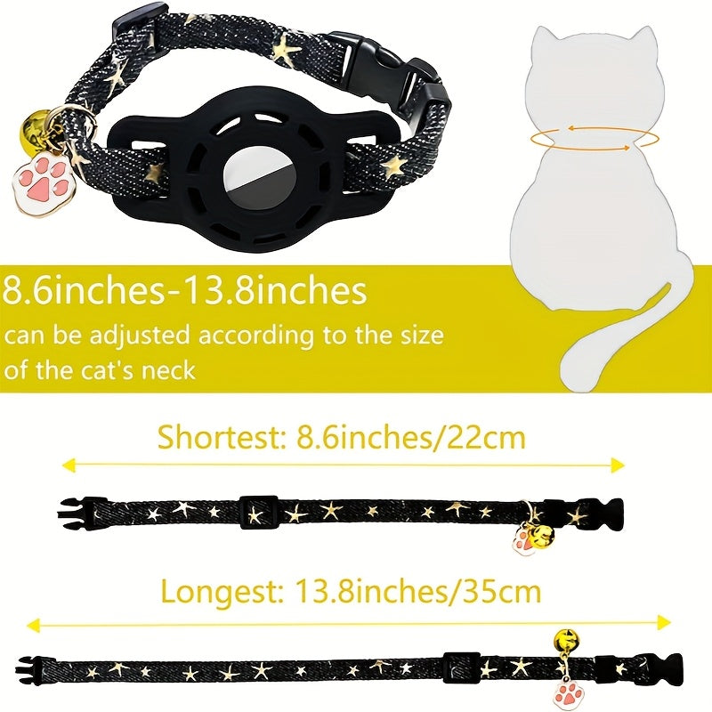 Pet GPS Smart Collar Set with Anti-Lost Device + Collar + Protective Cover - Real-time Tracking, Global Precise Location, Wireless Low-Power Battery Anti-Loss Device. Note: The anti-lost device is available in two styles comp